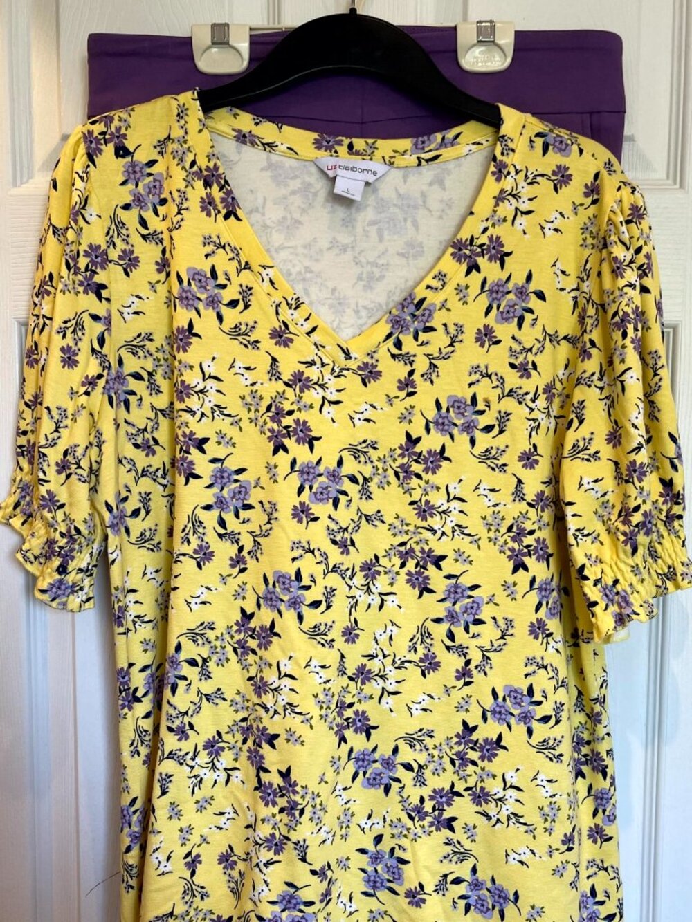 Liz Claiborne summer set capri and top